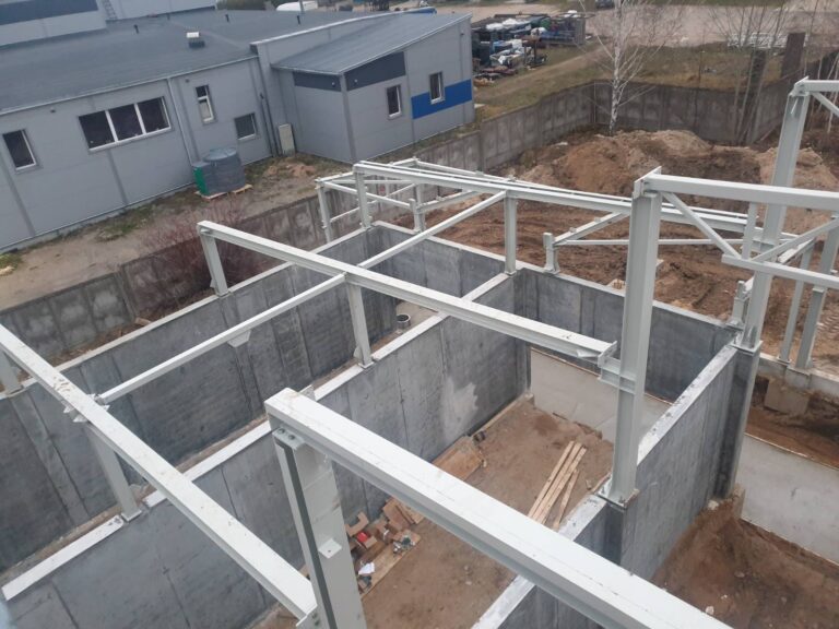 Metalo konstrukcijų gamyba ir montavimas